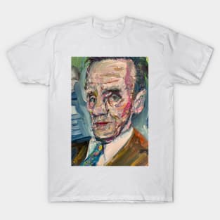 WILLIAM BURROUGHS oil portrait T-Shirt